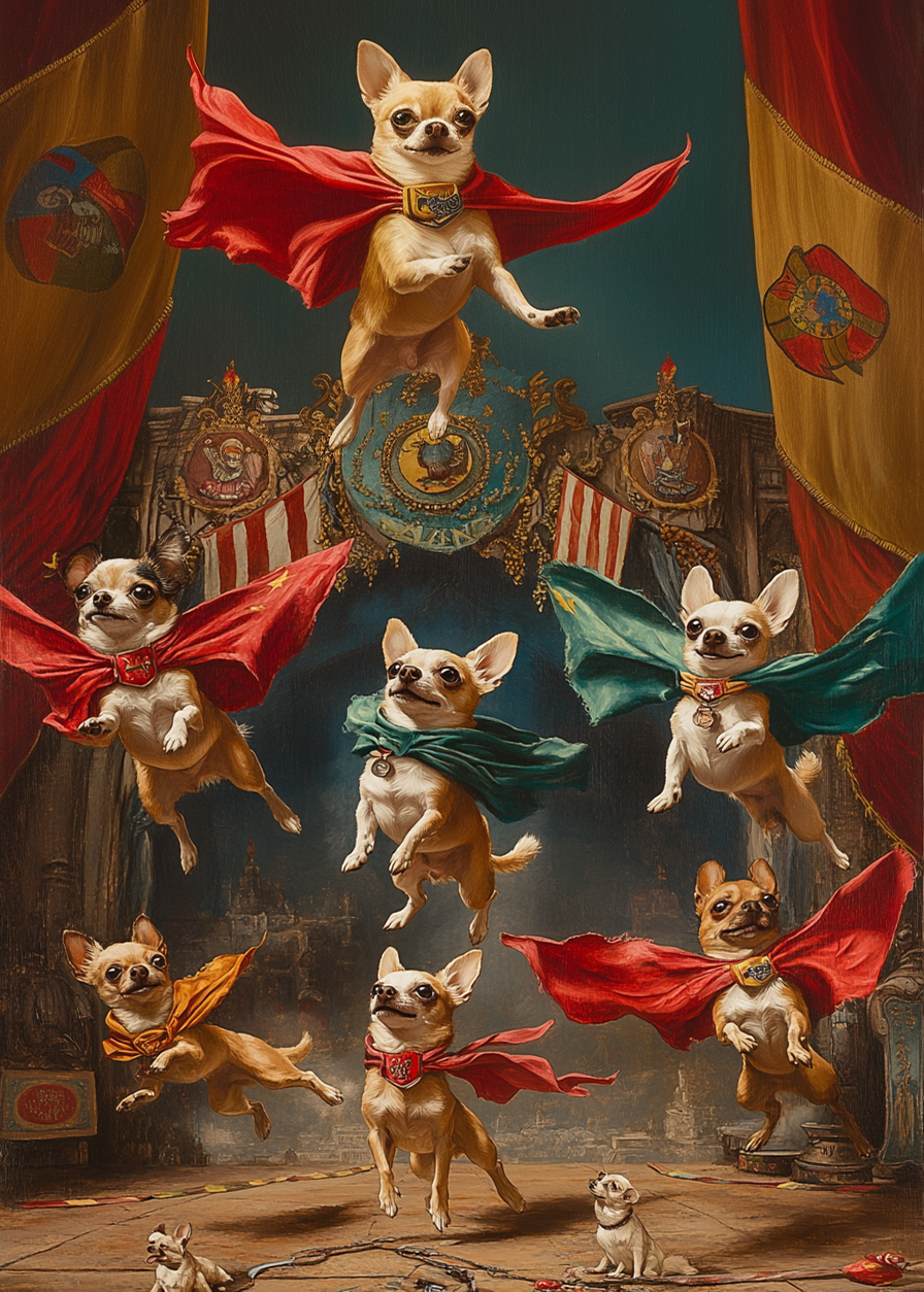 Circus Dogs V