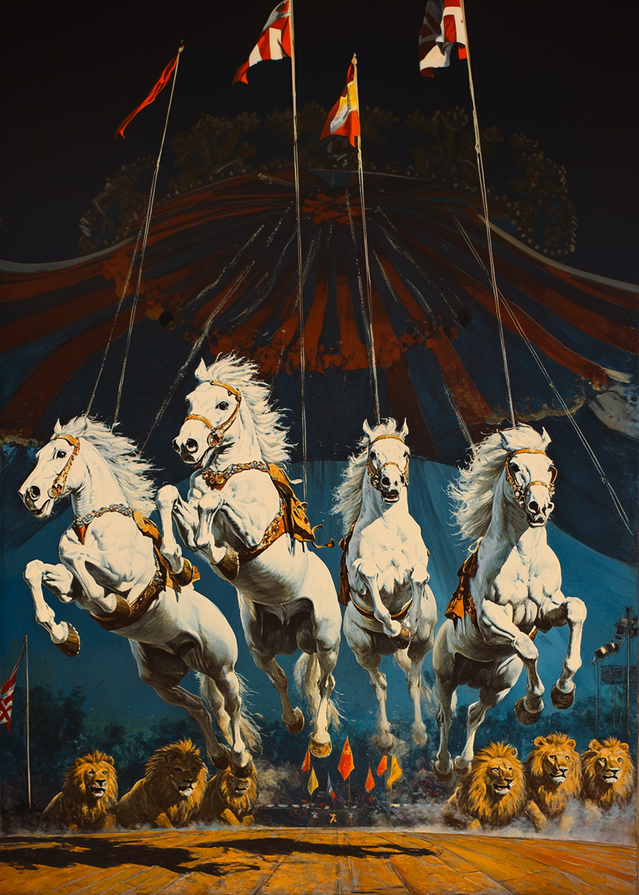 Circus Horses I